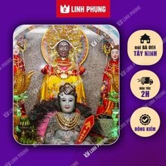 Áo Mão Bà Đen Linh Sơn Thánh Mẫu Tây Ninh – Đồ Cúng Thủ Công Cao Cấp Trang Nghiêm - 1M-NI40 – Linh Phụng