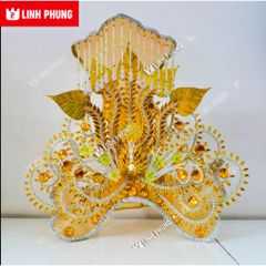 Mão Bà BTM Vàng - Tượng Cao 50cm,60cm,80cm,1m,1m2 - Khung Lưới Đính Đá - Linh Phụng