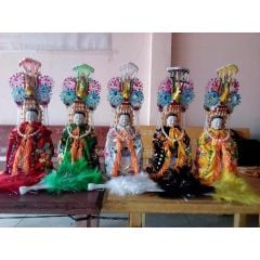 Combo 5 Mão Bà Ngũ Hành Nương Nương - Mẫu: BNS - Size tượng 30cm (Ni 18cm)