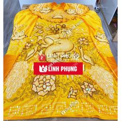 Combo áo mão cúng Bà Chúa Xứ Bàu Mướp (Tịnh Biên An Giang) kícḣ cỡ dài 1m2 ni 50