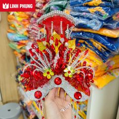 Áo Mão 3 Cô Trong Hang-  Động Ba Cô núi bà Đen Tây Ninh – Đồ Cúng Thủ Công Cao Cấp Trang Nghiêm Linh Phụng