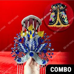 Combo áo mão bà Địa Mẫu dành cho tượng cao 30cm và 40cm