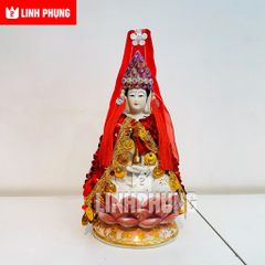 Combo áo kim sa & mão cho tượng mẹ Quan Âm cao 40cm (Ni 22cm) - KS9L, QAH