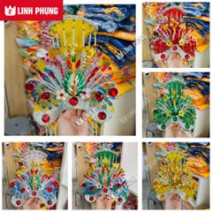 Combo Áo Mão cho tượng bà Chúa Xứ -kícḣ cỡ tượng cao từ 30cm đến 60cm
