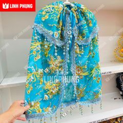 [MỚI] Áo Choàng Voan 2 Lớp - Size: 20-60cm | Phù Hợp Tượng Bà Quan Âm, Địa Mẫu, Chúa Xứ, Ngũ Hành - Mã: CVO, QAV