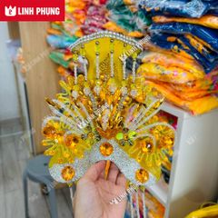 Áo Mão 3 Cô Trong Hang-  Động Ba Cô núi bà Đen Tây Ninh – Đồ Cúng Thủ Công Cao Cấp Trang Nghiêm Linh Phụng