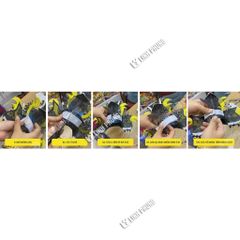 Combo áo mão 5 bà Ngũ Hành Nương Nương tượng cao 20cm - MÃ: NH-CBAM