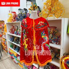 Áo Mão Bà Đen Linh Sơn Thánh Mẫu Tây Ninh – Đồ Cúng Thủ Công Cao Cấp Trang Nghiêm - 1M-NI40 – Linh Phụng
