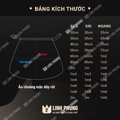 Áo choàng Địa Tạng Vương Bồ Tát (Không mão) | Dài 50cm đến 1m6 - Màu Đỏ | Áo Mão Thờ Cúng - Linh Phụng