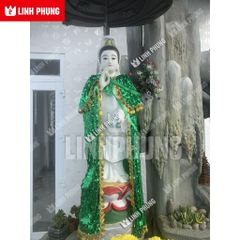 Áo choàng Mẹ Quan Âm hoặc Địa Mẫu dành cho tượng cao từ 80cm đến 2m5