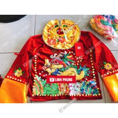 Áo mặc có tay dành cho tượng ngồi kícḣ cỡ từ 40cm đến 60cm