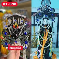 Combo áo mão bà Diêu Trì dành cho tượng cao từ 20cm đến 40cm