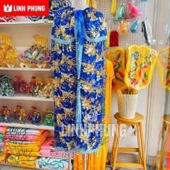 Áo Choàng Voan 2 Lớp - Size: 3m, 3m5 | Phù Hợp Tượng Bà Quan Âm, Địa Mẫu, Chúa Xứ, Ngũ Hành - Mã: CVO, QAV