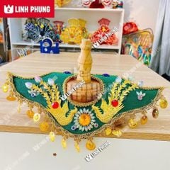Xay cổ cứng 2 Phụng cho tượng cao từ 20cm đến 60cm