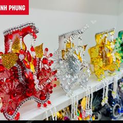 Áo Mão 5 Bà Ngũ Hành Côn Đảo Vũng Tàu - Đồ Thờ Cúng Cao Cấp Trang Nghiêm - Linh Phụng