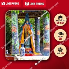 Áo choàng Quan Âm - Chùa Miếu Nổi Gò Vấp (Bên Sông) - Size: 1m8