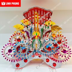Đồ Cúng Bà Thiên Hậu Bình Dương – Áo Mão Hài Thủ Công Cao Cấp Trang Nghiêm – Linh Phụng
