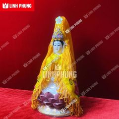 Combo áo mão Quan Âm - tượng cao 40cm (Ni 22cm) - QAH, QAT