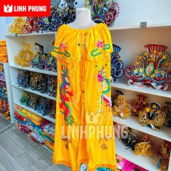 Đồ Cúng Bà Thiên Hậu Bình Dương – Áo Mão Hài Thủ Công Cao Cấp Trang Nghiêm – Linh Phụng