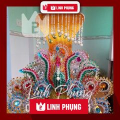 Mão bà cho tượng cao 1m8 (Ni 70cm) (đen, đỏ, vàng)
