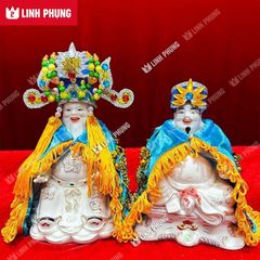 Combo áo mão Thần Tài Thổ Địa dành cho tượng cao từ 10cm đến 40cm - Đo vòng đầu tượng lấy size