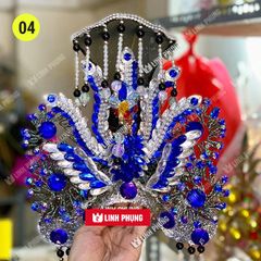 Mão bà Đia Mẫu - tượng cao 40cm (Ni 22cm) - Đen/Vàng