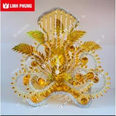 Mão Bà BTM Vàng - Tượng Cao 50cm,60cm,80cm,1m,1m2 - Khung Lưới Đính Đá - Linh Phụng