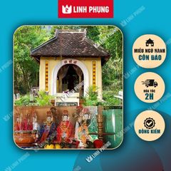 Áo Mão 5 Bà Ngũ Hành Côn Đảo Vũng Tàu - Đồ Thờ Cúng Cao Cấp Trang Nghiêm - Linh Phụng
