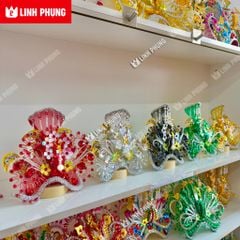 Combo áo mão 5 bà Ngũ Hành - Mẫu HTM, HNS - dành tượng cao 30cm và 40cm