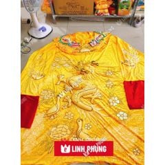 Áo Bà loại Áo mặc Rồng Kết Nổi dành cho Tượng ngồi Chúa Xứ, Tam Tòa, Linh Sơn Thánh Mẫu kícḣ thước từ 80cm đến 1m8