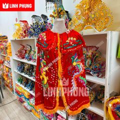 Áo Mão Bà Đen Chùa Dơi Sóc Trăng – Đồ Cúng Thủ Công Cao Cấp Trang Nghiêm - 1M-NI40 – Linh Phụng