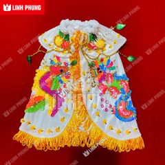 Áo nhung rồng phụng dùng để cúng Bà (Địa Mẫu, Chúa Xứ, Ngũ Hành,v.v..)
