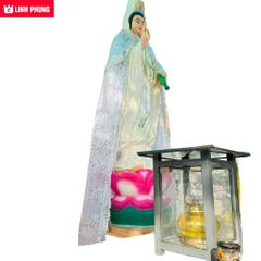 Áo Choàng Vải Voan 2 Lớp [Phù hợp tất cả tượng]- Size 2m5