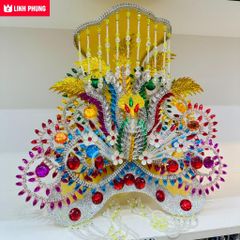Mão Bà Đầu Cánh Đá mẫu ngũ sắc dành cho tượng cao 1m2 ni50