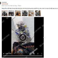 Combo áo mão bà Địa Mẫu mẫu đá toàn màu cho tượng cao từ 30cm đến 50cm