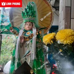 Mão Bà Quan Âm Mẫu Sen -  Tượng cao từ 50cm đến 2m - QAS
