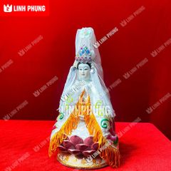 Mão Quan Âm Hột Đá (Không Áo) dành cho tượng cao từ 20cm đến 40cm