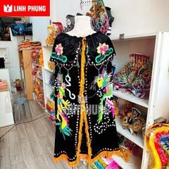 Áo Mão Mẹ Địa Mẫu Núi Cấm An Giang – Đồ Cúng Thủ Công Cao Cấp Trang Nghiêm - 1M-NI40 – Linh Phụng