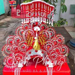 Mão bà cho tượng cao 1m8 (Ni 70cm) (đen, đỏ, vàng)