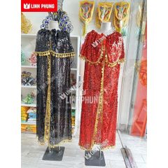 Áo choàng Mẹ Quan Âm hoặc Địa Mẫu dành cho tượng cao từ 80cm đến 2m5