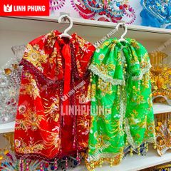 [MỚI] Áo Choàng Voan 2 Lớp - Size: 20-60cm | Phù Hợp Tượng Bà Quan Âm, Địa Mẫu, Chúa Xứ, Ngũ Hành - Mã: CVO, QAV