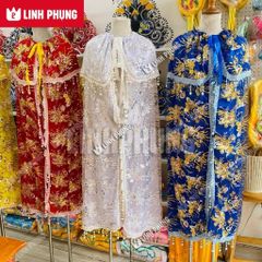 Áo Choàng Vải Voan 2 Lớp [Phù hợp tất cả tượng]- Size 2m5