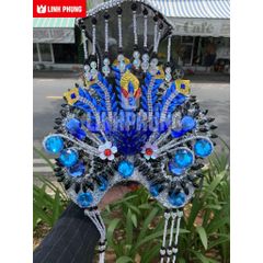 Combo Áo Mão cho tượng bà Chúa Xứ - tượng cao từ 30cm - 60 cm (đỏ, vàng)