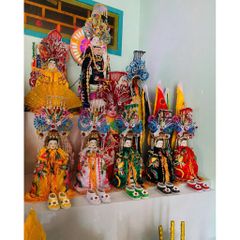 5 Đôi Hài - 5 Bà Ngũ Hành - Đính Đá Trang Trí - Size tượng: 20-50cm