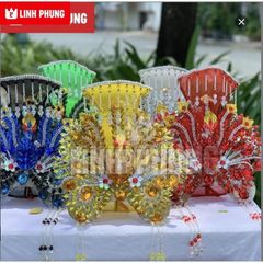 Combo 5 Áo 5 Mão Ngũ Hành mẫu ngũ sắc hoặc toàn màu cho tượng cao 1m4 ni60