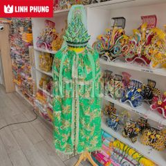 Áo Choàng Voan 2 Lớp - Size: 3m, 3m5 | Phù Hợp Tượng Bà Quan Âm, Địa Mẫu, Chúa Xứ, Ngũ Hành - Mã: CVO, QAV