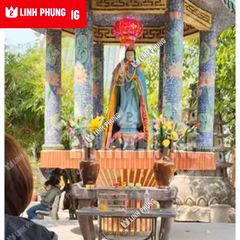 Áo choàng Quan Âm - Chùa Miếu Nổi Gò Vấp (Bên Sông) - Size: 1m8