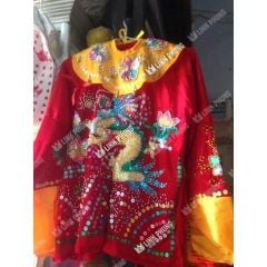 Áo bà loại Áo Mặc Rồng Kết Chìm cho tượng ngồi kícḣ cỡ áo từ 30cm đến 1m5 | Áo Mão Thờ Cúng - Linh Phụng
