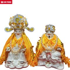 Combo áo mão Thần Tài Thổ Địa dành cho tượng mini cao 8cm đến 10cm