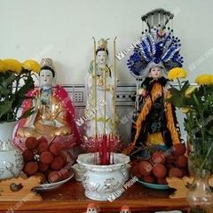 Combo áo mão bà Địa Mẫu dành cho tượng cao 30cm và 40cm